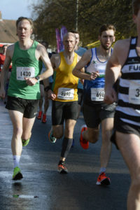 James tackles the Surrey Half