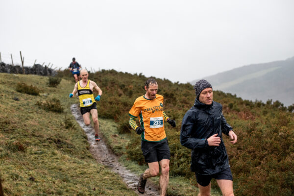 Neil running downhill